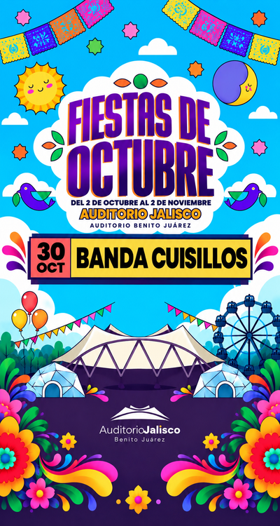 Banda Cuisillos - Auditorio Benito Juárez