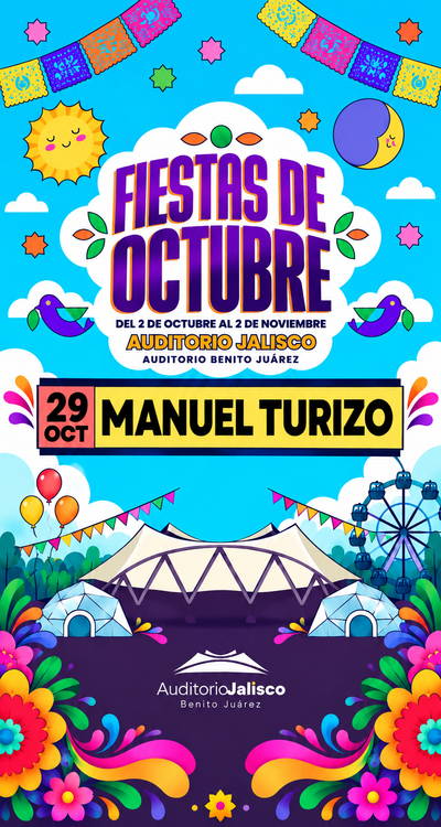 Manuel Turizo - Auditorio Benito Juárez