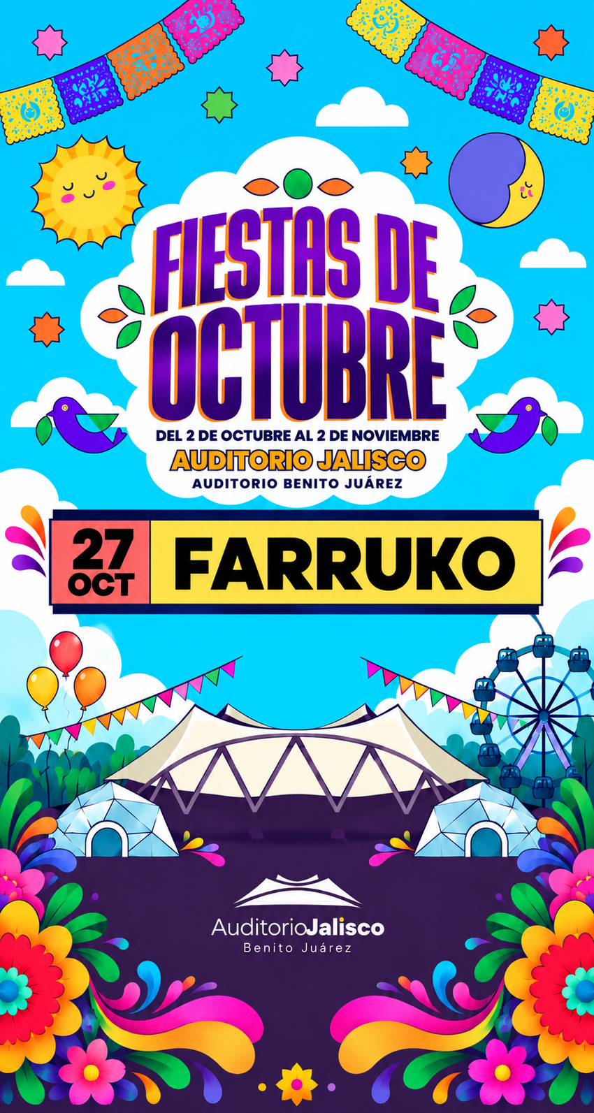 Farruko - Auditorio Benito Juárez