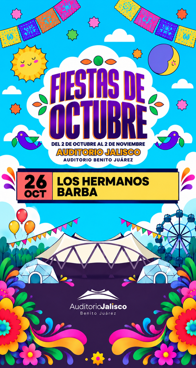 Los Hermanos Barba - Auditorio Benito Juárez