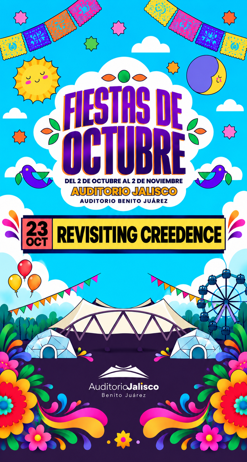 Revisting Credeence - Auditorio Benito Juárez