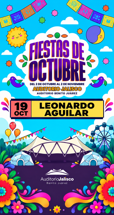 Leonardo Aguilar - Auditorio Benito Juárez
