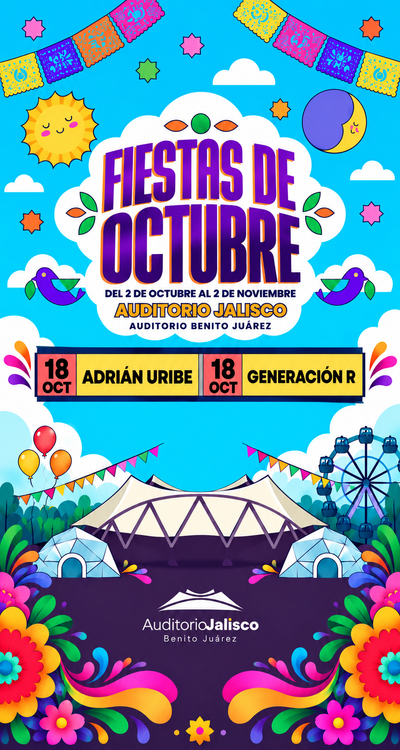 Adrián Uribe - Auditorio Benito Juárez