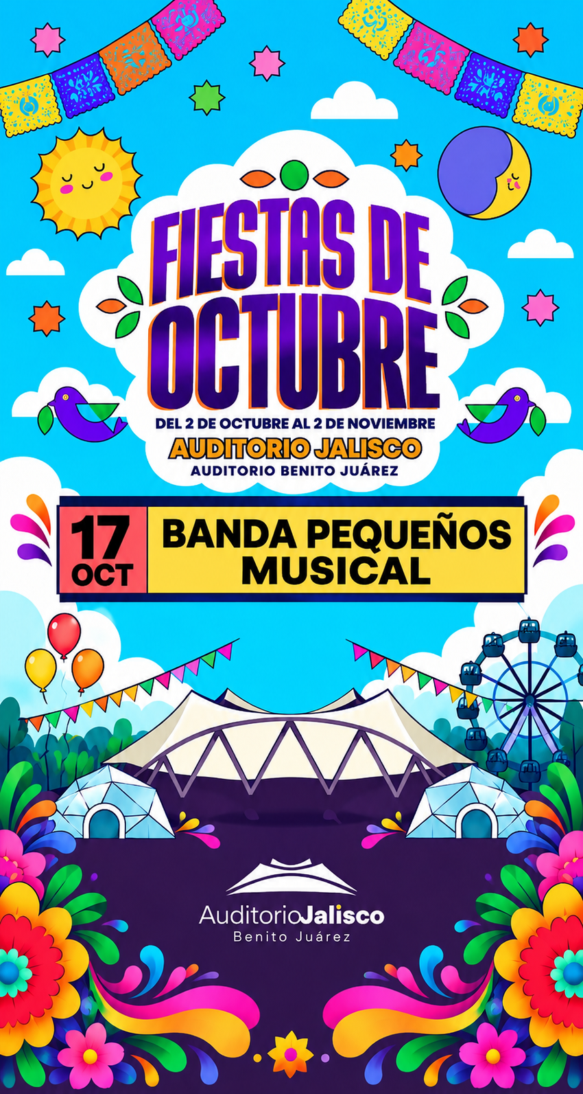 Banda Pequeños Musical - Auditorio Benito Juárez