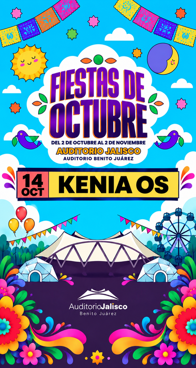 Kenia Os - Auditorio Benito Juárez
