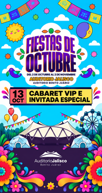 Cabaret VIP - Auditorio Benito Juárez