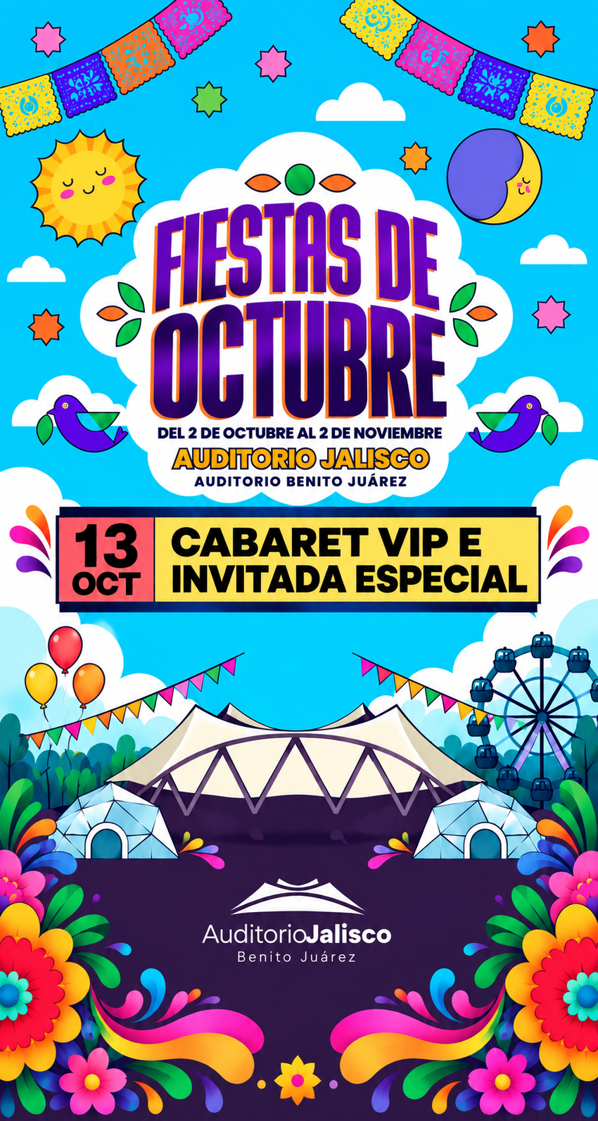Cabaret VIP - Auditorio Benito Juárez