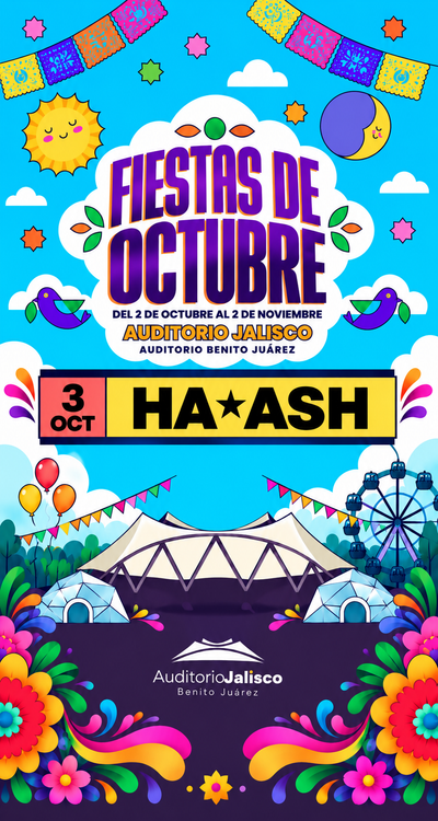 Ha * Ash - Auditorio Benito Juárez