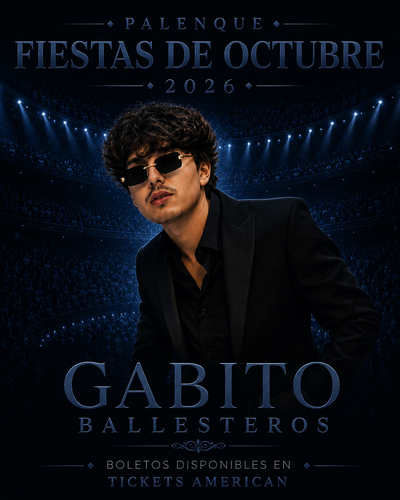 Gabito Ballesteros-23 de Octubre-Palenque Fiestas de Octubre