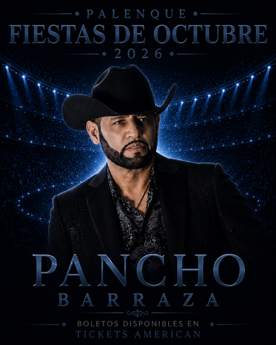 Pancho Barraza-Palenque Fiestas de Octubre-7 de Octubre