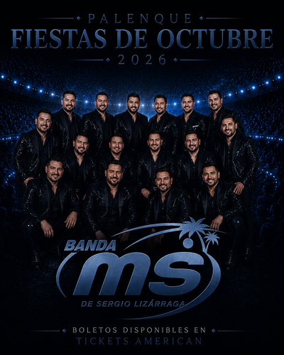 Banda MS- 09 de Octubre-Palenque Fiestas de Octubre